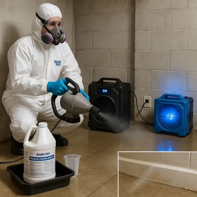 Sanitization and Odor Removal process in City of Industry, CA